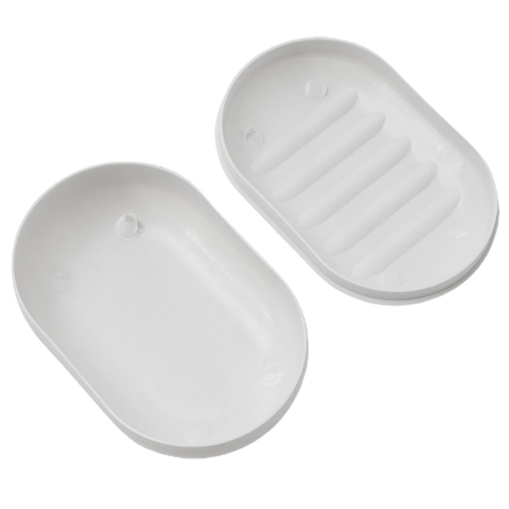 PP Material Soap Dish Portable Sealed Shower Travel With Lid 1 PCS