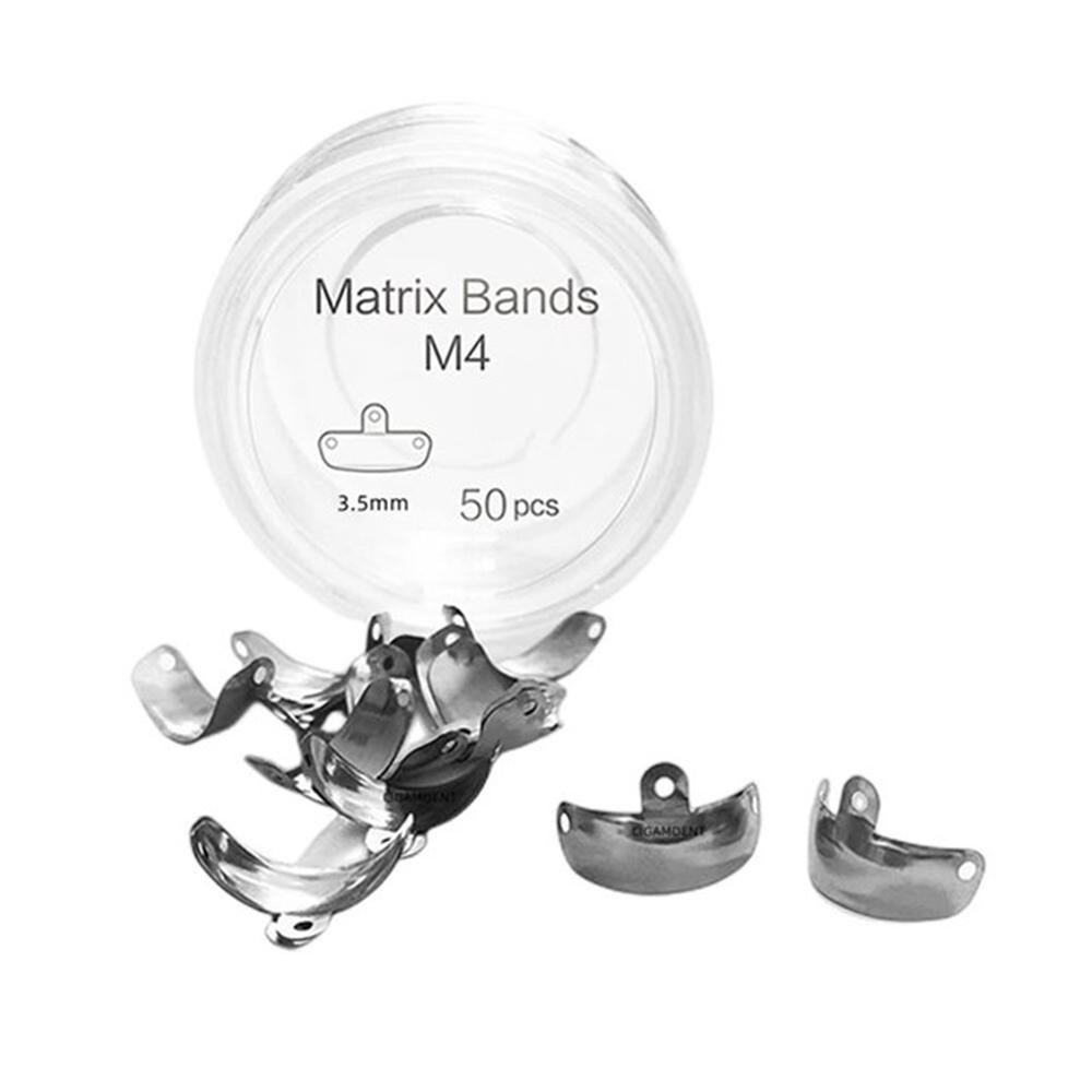 Dental Matrix Bands Clamp Sectional Contoured Matrix System with Nickel Titanium Ring for Dentist Tools