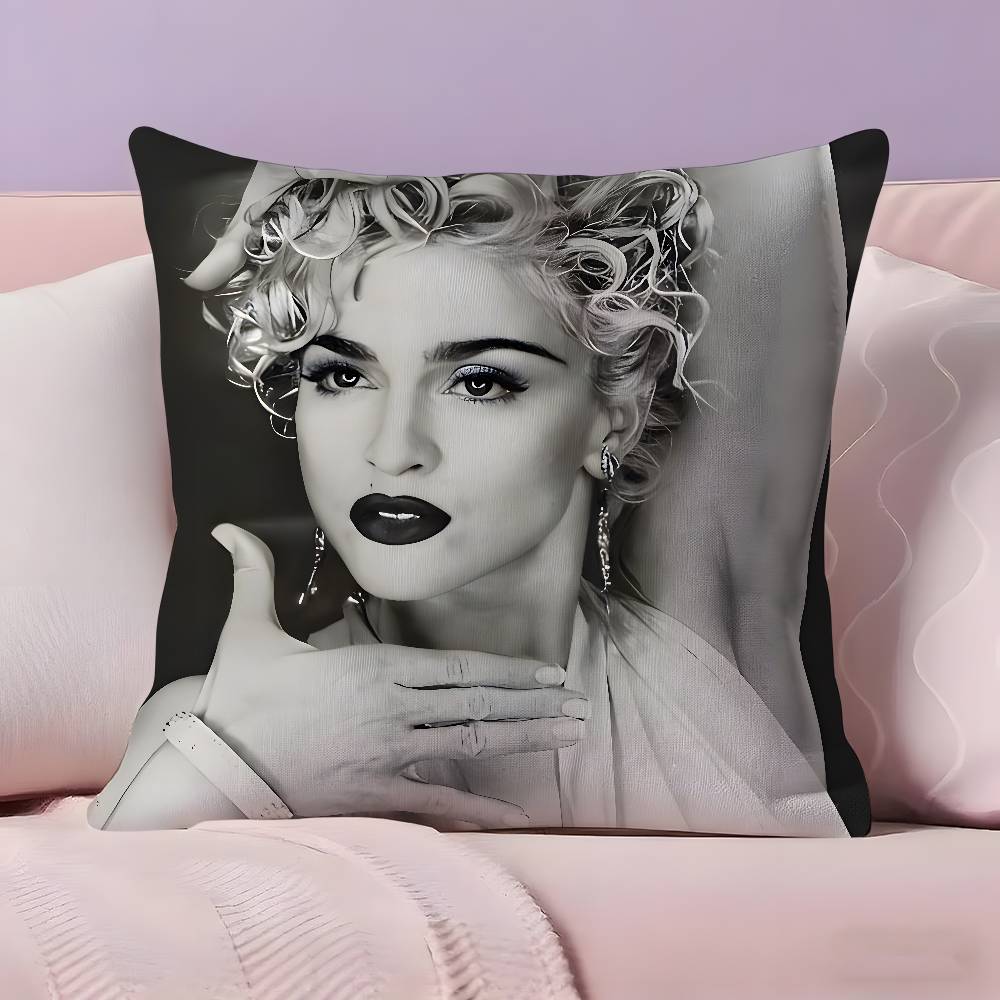 Singer MMadonna Like aVirgin Pillow Case Ultra Soft Skin Friendly Fabric Cloud Like Comfort  Concealed Zipper