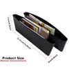 Multifunctional Car Driver Seat Side Pocket Storage Box Car Seat Filler Gap Organizer Car Organizer Cup Holde