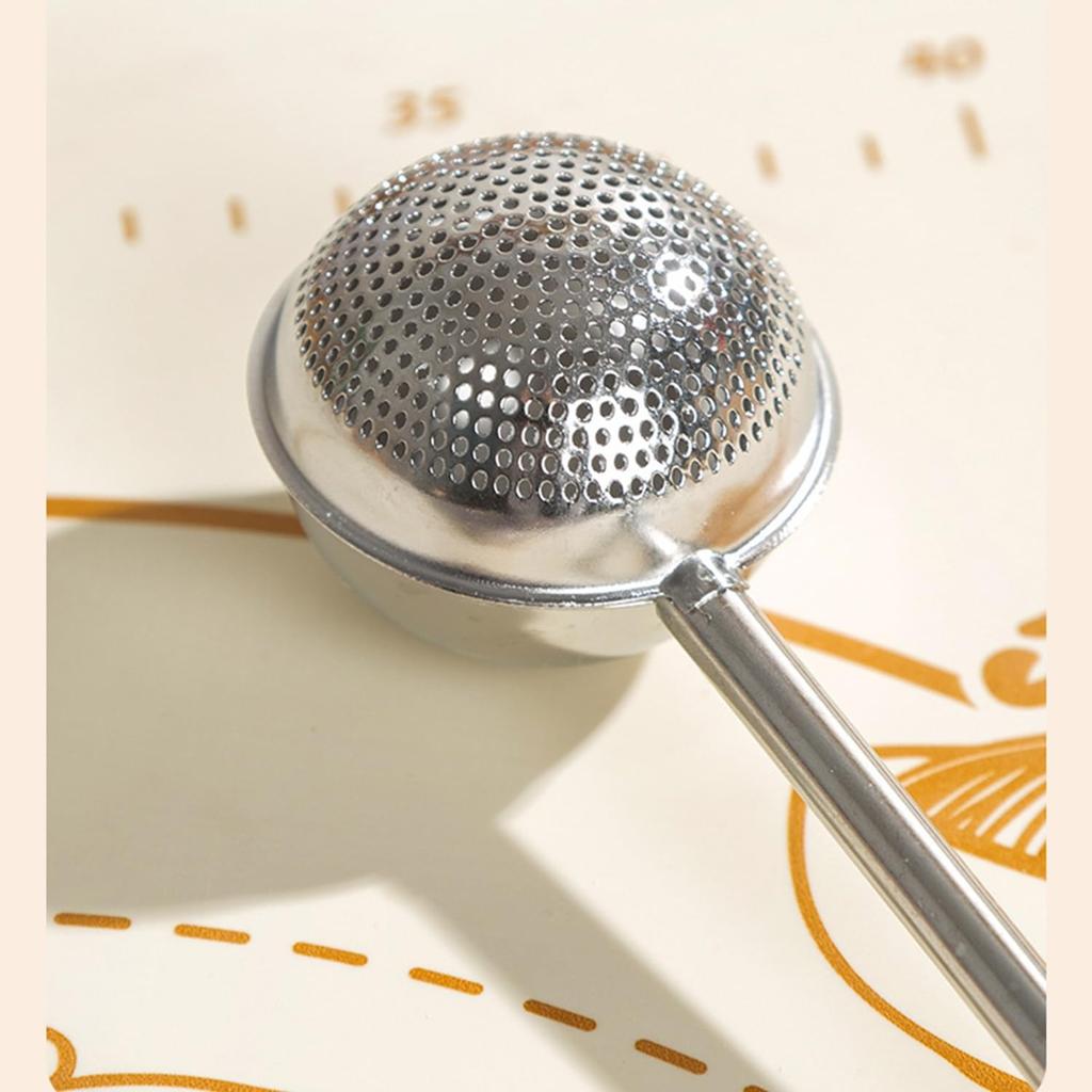 Powdered Sugar Shaker Duster Mini Sifter Flour Duster For Bread Baking With 18/8 304 Stainless Steel Spring Operated Handle For Sugar Flour And Spices