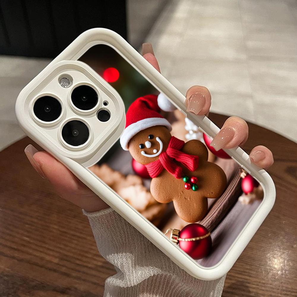 Sky Eye Ladder Soft Case for Samsung A06 A15 A25 A35 A55 A14 S23 S24 FE All Samsung Models Phone Cases Cover NY46 Christmas Santa Claus Christmas Tree