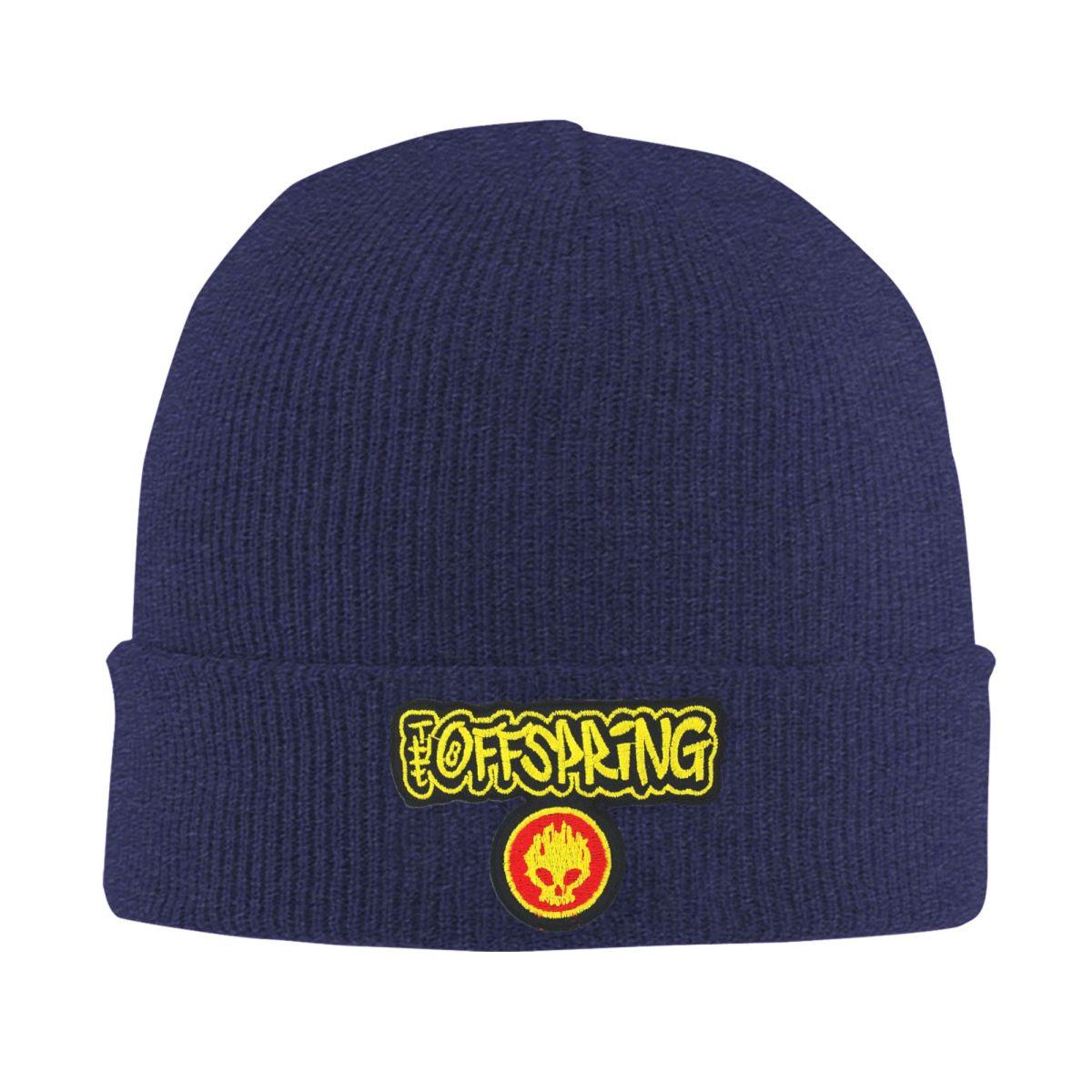 

Punk The Offspring Warm Knitted Cap Winter Knit Bonnet Hat Skullies Beanies Hip Hop Caps for Unisex One Size