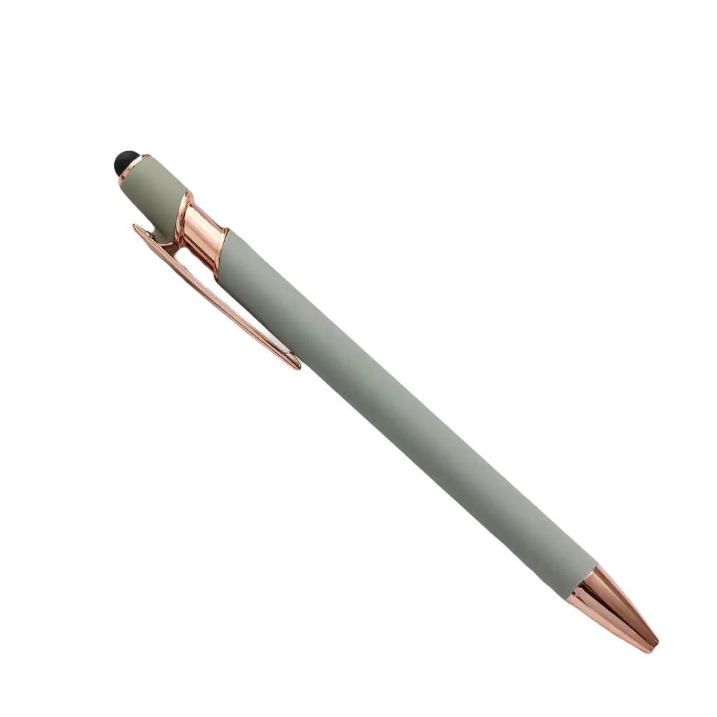 Meiji Touch Screen Capacitive Metal Ballpoint Pen with Aluminum Barrel and Printed Logo