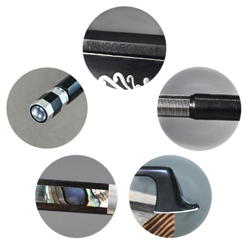 [Best Seller] Carbon Violin Bow with Clear and Wild Sound
