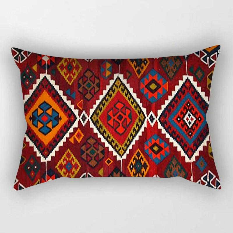 Mandala Cushion Cover 30x50 Polyester Vintage Pattern Pillowcover Decorative Sofa Cushions Throw Pillows Home Decor Pillowcase