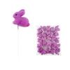 Easter Decoration Easter Egg Bunny Bouquets, Flower Arrangement Props Twirling Home Party Desktop Decoration