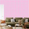 Wallpaper Fabric Pattern Powder Pink and White, Clear Detail 50x1000