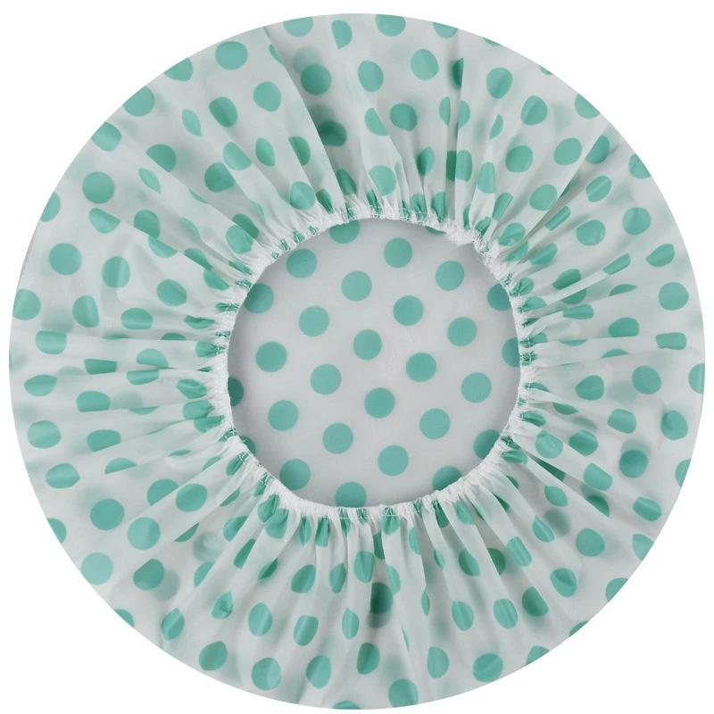 Shower Cap for Long Hair 1PC, 12inch Large size,Waterproof Washable Hair Caps for Women and Girls, Super Cute and Extra Large