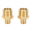 1Celsius2 To 1Celsius4in   Male Reducing Nipple Fitting Adapter Brass Pipe Fitting Reducer Adapter for Fuel