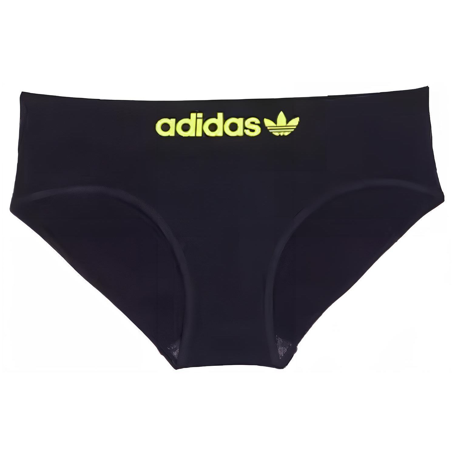 

Adidas Letter Contrast влагоотводящее тонкое удобное среднепоясное антибактериальное нижнее белье женское нижнее белье темно-зеленого цвета 4A4H67-709 XS