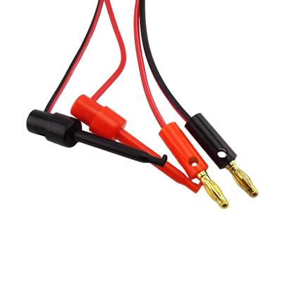 1M Wire For Multimeter Test Leads with Hook Clamp Adapter Easy Install