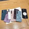 Applicable To Samsung A57 Mobile Phone Case MagSafe Magnetic Suction A37 All-inclusive A17 Metallic Paint A07 Anti-drop A56 Protective Case