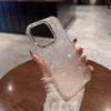 Glitter Shell TPU Phone Case IPhone 15 14 Pro Max With Electroplated Camera Ring Full Coverage Soft Edge
