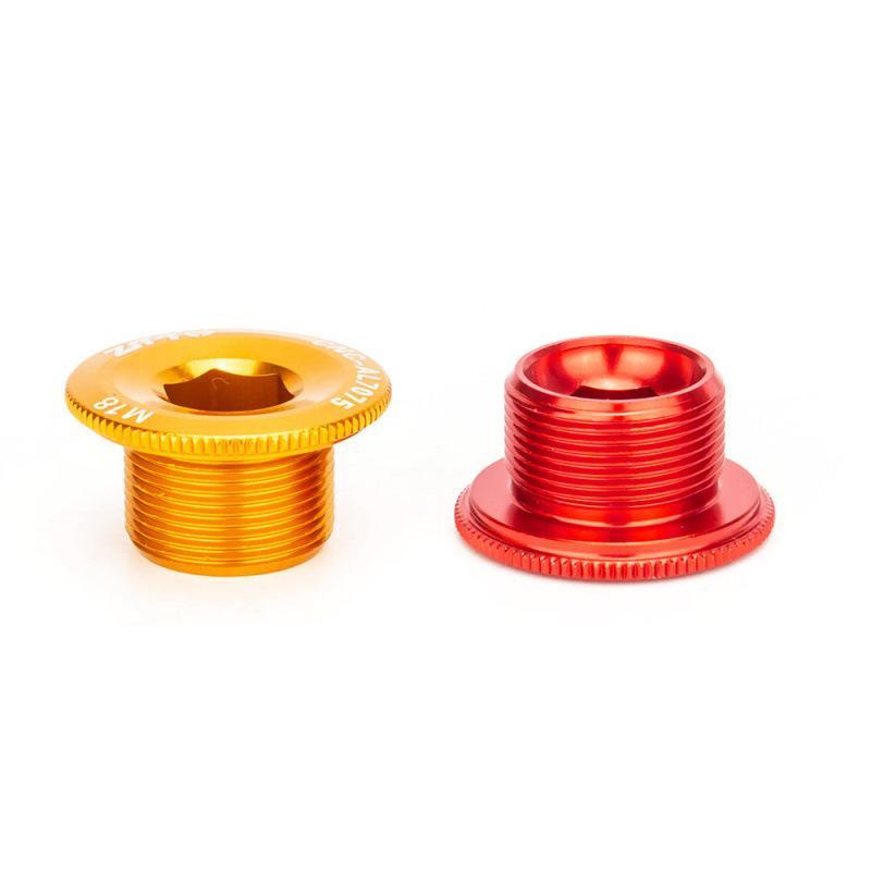 Bicycle Crank Arm Fixing Bolt Wear Resistant Aluminum Alloy Bike Crankset Nut Cover 1PC for Mountain Biking Replacement