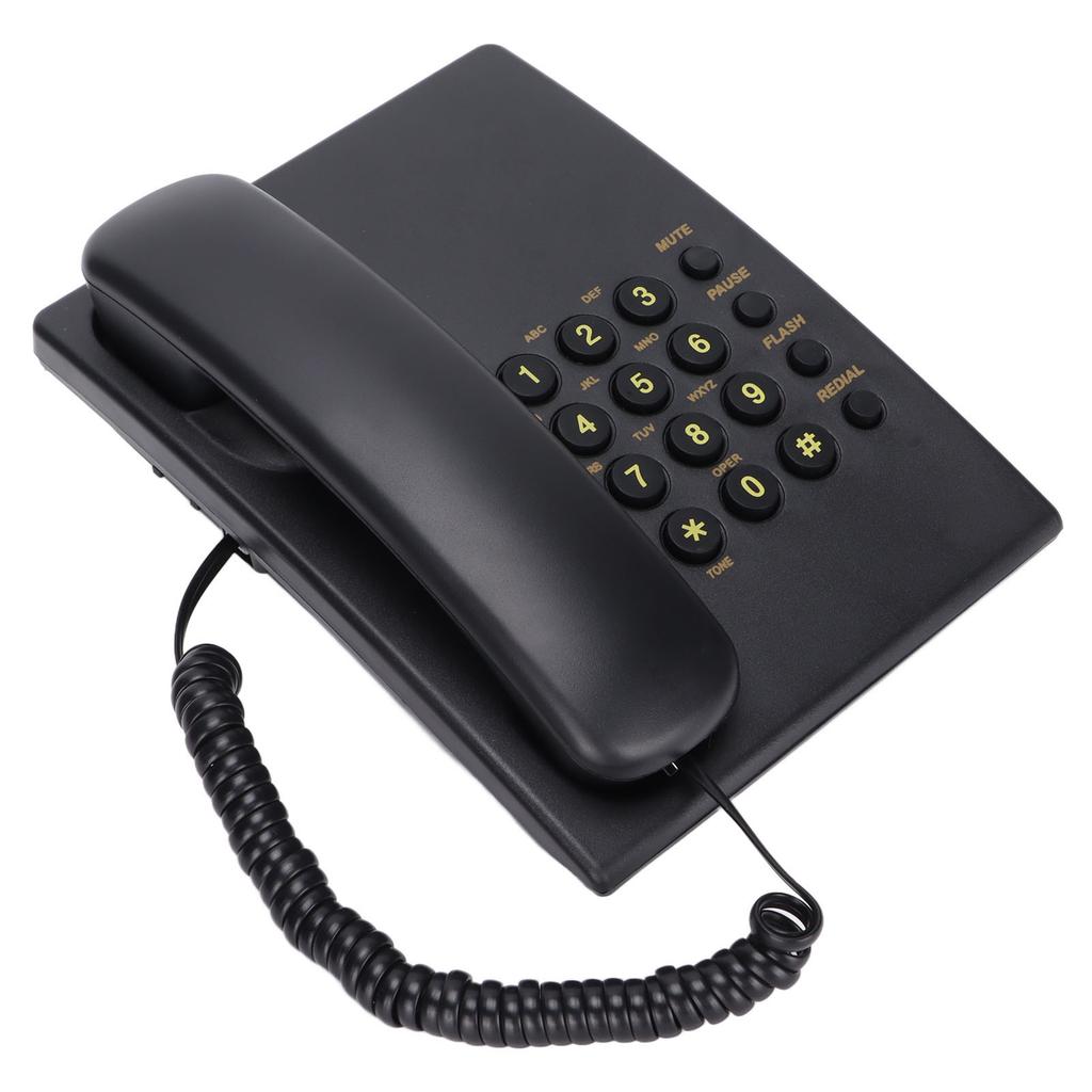 KXT435 Desktop Corded Telephone Wired Landline Phone with Adjustable Volume Caller ID for Home Hotel Office