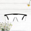 Adjustable Black Protective Goggles Eye Glasses Anti Sand Spray Safety Glasses for Men Women Outdoor Dust Wind Resistant
