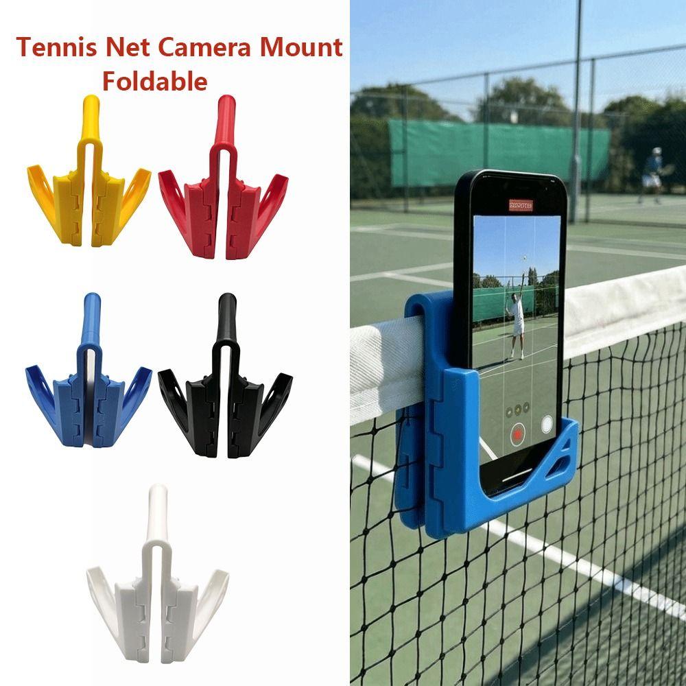 3D Printed Tennis Net Camera Mount Foldable Action Camera Holder Badminton