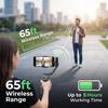 Wireless Lapel Microphone, Lightning Connector, mini Clip Microphone, Suitable for Live Streaming, Vlogs, Interviews.