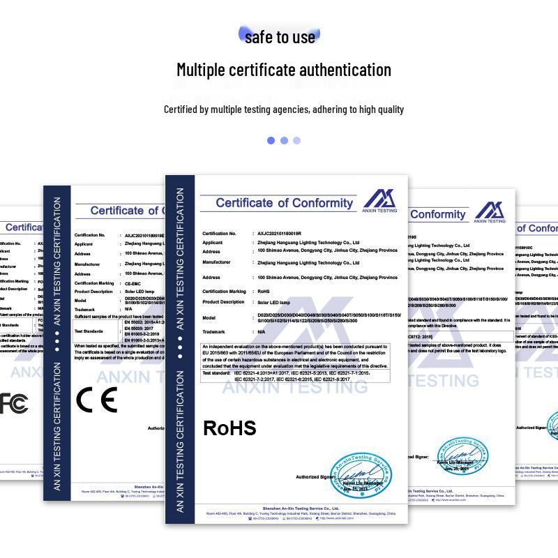 Smart Solar-Powered Motion Sensor Outdoor Waterproof Courtyard Light with Anti-theft Features.