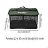 Fish Protection Net Collapsible Cage Convenient Easy Carrying Basket Fishing Bucket for