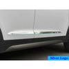High Quality For Hyundai Tucson 2015 2016 2017 2018 Car Styling Protect Cover Side Door Body Trim Stick Strip Molding Part 4PCs