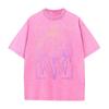 Anime YuGiOh Printed Tshirt Summer Short Sleeve Casual Cotton Tee Shirt Vintage Washed Oversized Tops Mens Clothing