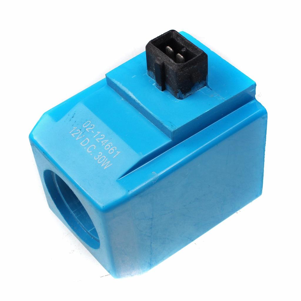 JEENDA Solenoid Coil 02/124661 02124661 02-124661 for Eaton Vickers Solenoid 12V 30W Fits JCB 3CX 4CX 1500B 4C