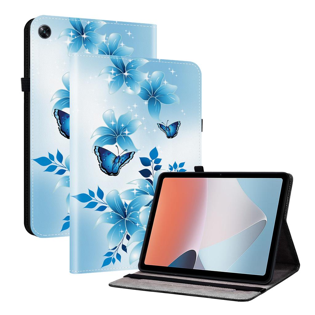 PU Leather Tablet Case for Oppo Pad Air- 11 Styles! Durable, with 2 Stand Slots, Pencil Holder & Card Slots, Flexible TPU Back Cover