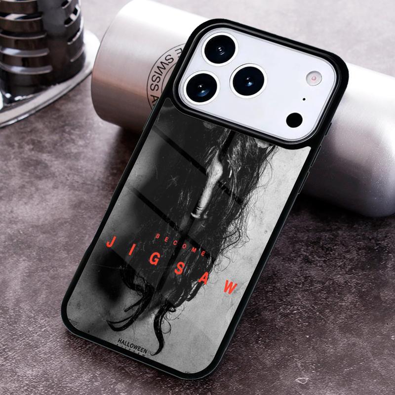 Jigsaw Saw Phone Case for iPhone 17 16 15 Pro Max Air 14 13 12 11 Plus Shockproof Cover