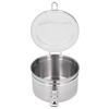 Stainless Steel Sealed Can Food Storage Container Airtight Canister for Dried Fruit Milk Powder Tea Small 900ml