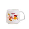 Lucky Ceramic Mug Set with Spoons and Gift Box