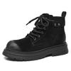 Motorrad Schuhe Männer Mode High Top Schuhe Chunky Ankle Stiefel Für Männer Casual Outdoor Turnschuhe Männer Punk Britischen Stil Männer der Stiefel