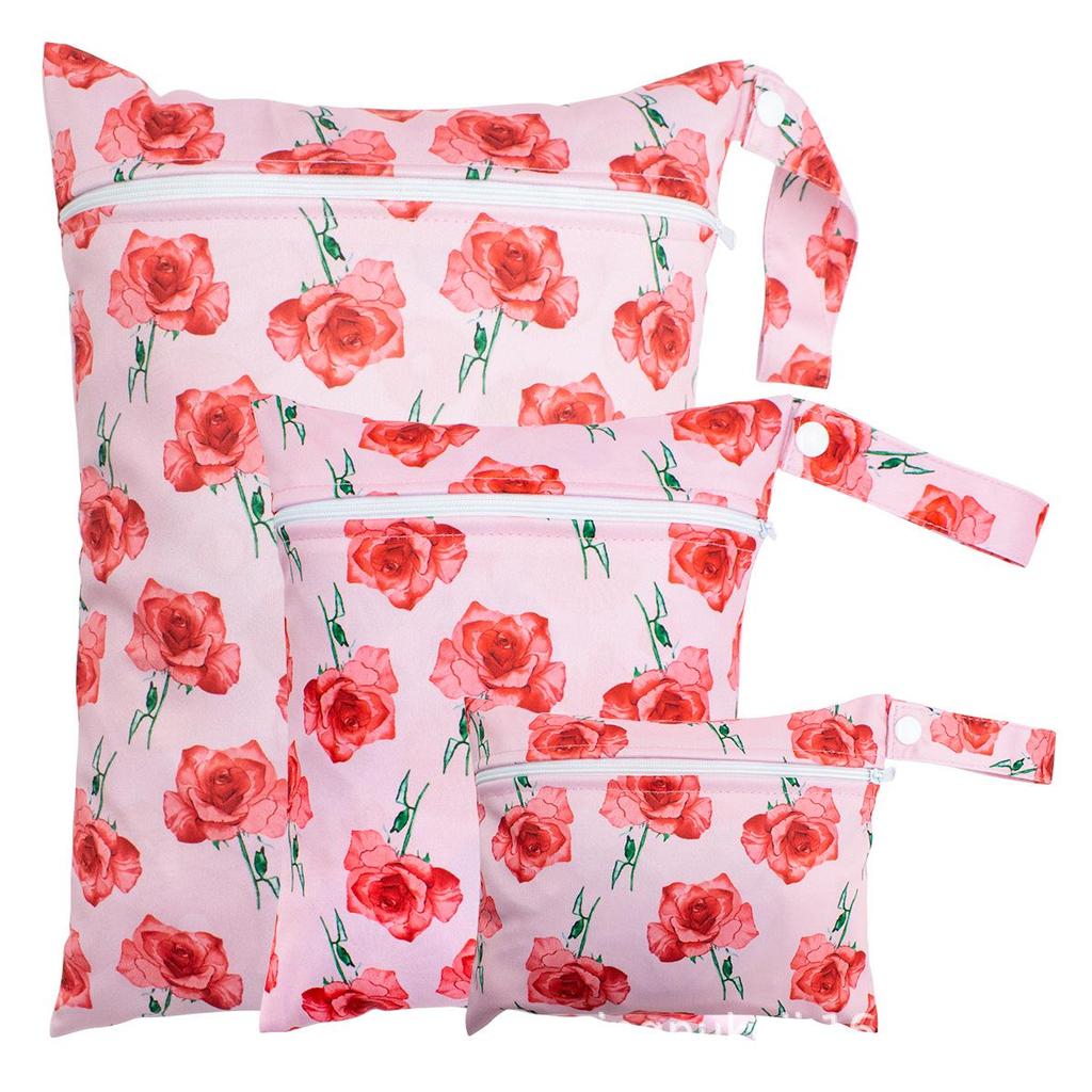 Waterproof Baby Diaper Bag - Portable, Washable, Travel-Friendly Storage Bag