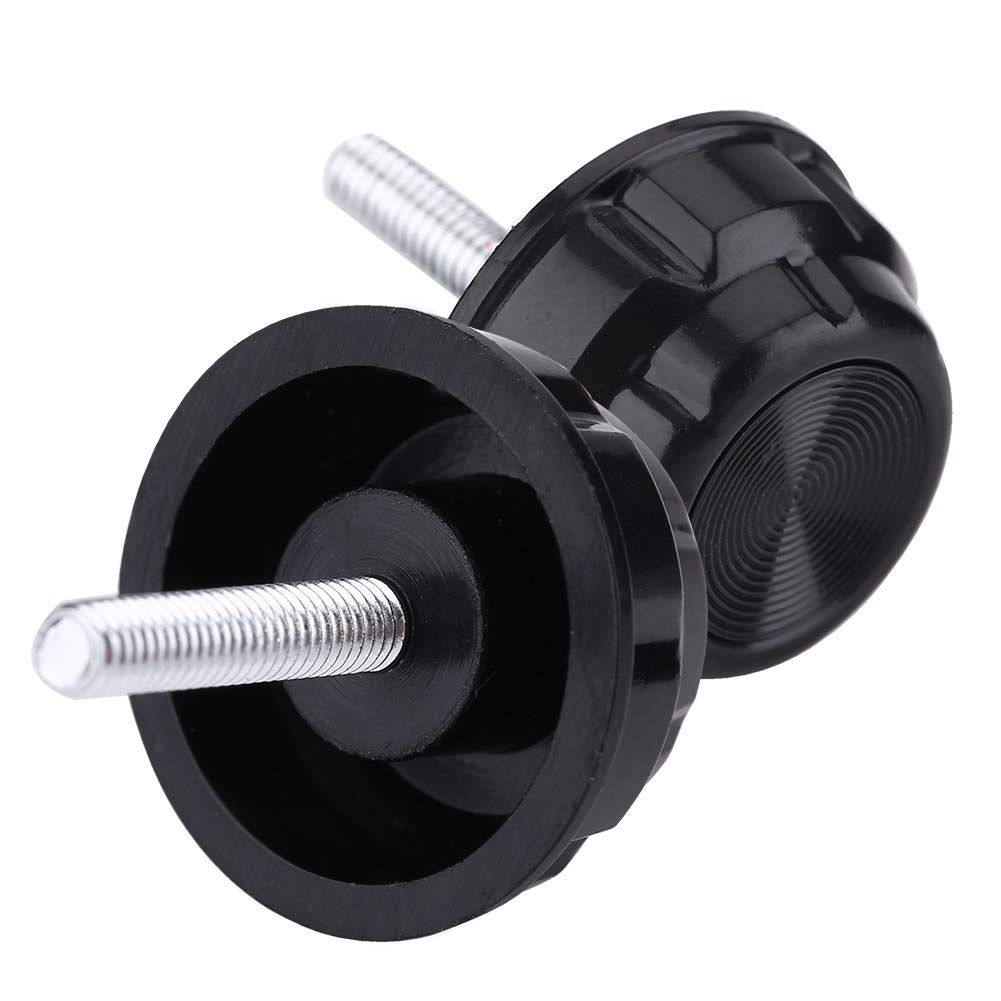 10 buc Piulițe cu șurub, Șuruburi pentru mâner de pescuit, Capace cu șurub pentru mâner, Kit de înlocuire mâner mulinetă spinning, Durabil și robust