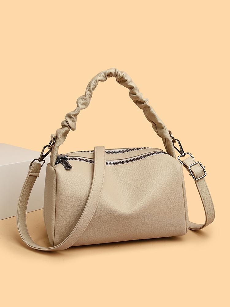 Women's Trendy Textured Crossbody Pillow Bag - High-End Niche Shoulder Handbag 2025