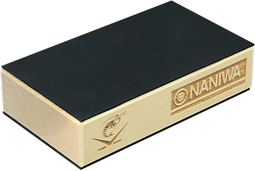 NANIWA Diamond Whetstone 135mm with Dedicated Rubber Stand DR-9010