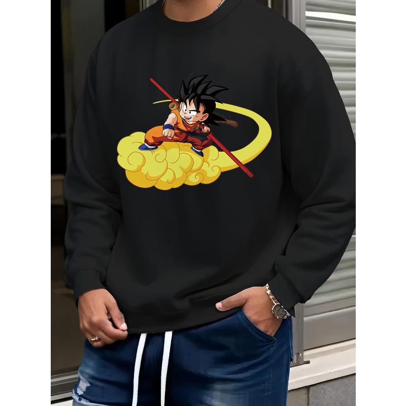 Special Offer Crew Neck Sweatshirt Soft Comfortable Pullover XL чёрный