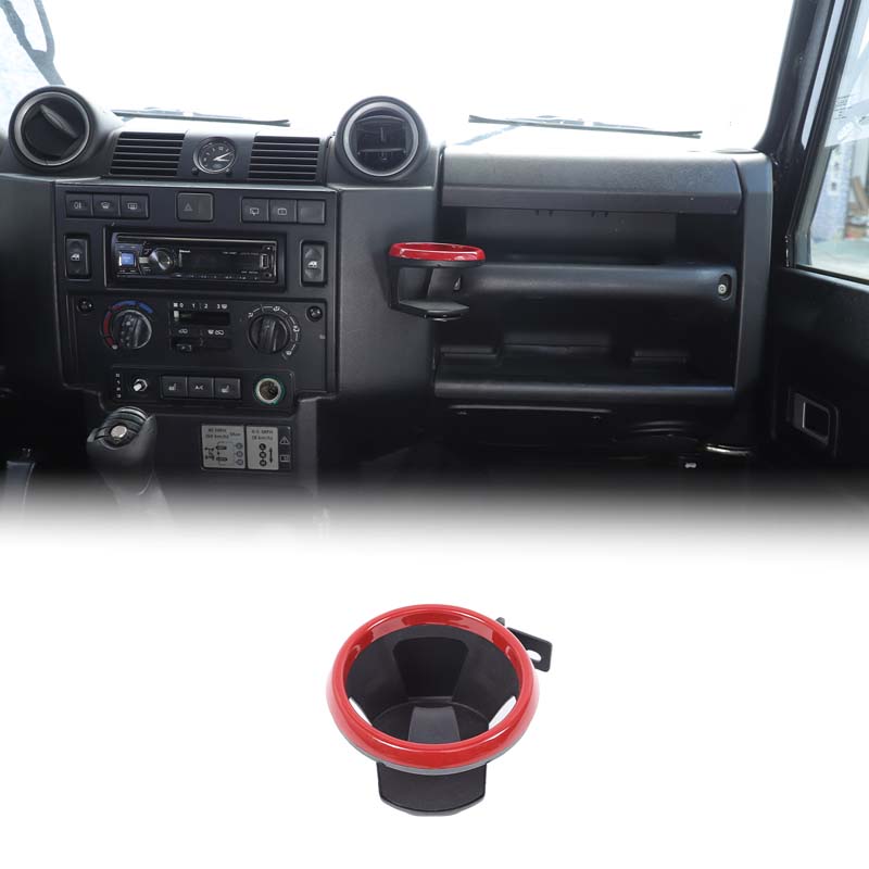 For Land Rover Defender 110 2004 2005 2006 2007 2008 2009-2018 Car Cup Holder Drink Holder Multifunctional Car Accessories