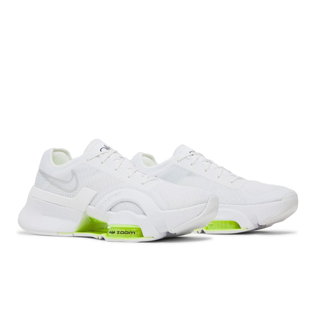 Nike Air Zoom Superrep 3 'White Volt' (Unisex) White / Metallic Silver / Volt Training Shoes DC9115 107