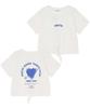 Milkfed Melting Heart Top Off White Women's T-Shirt,