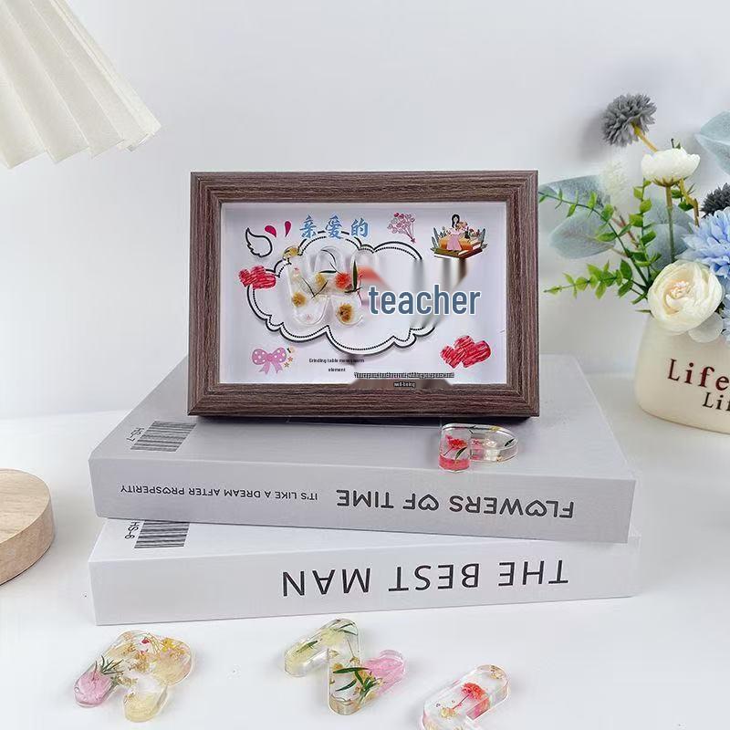

Handmade DIY Photo Frame - 2025 Teacher s Day Gift for Female Kindergarten Teacher No Gift Bag