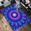 Mandala Pattern Pattern Area Rug, Office Carpet Indoor Outdoor Entrance Doormat, Non-Slip Soft And Comfortable, Living Room, C122078