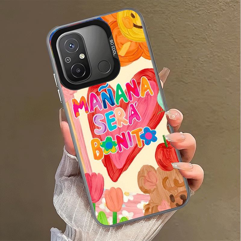 Karolg M-Manana Sera B-Bonito Soft Phone Case for Xiaomi Redmi 15C 15 14C 13C 12C Poco X5 X6 X7 Pro X3 F8 F7 Ultra M8 13 12 Cove