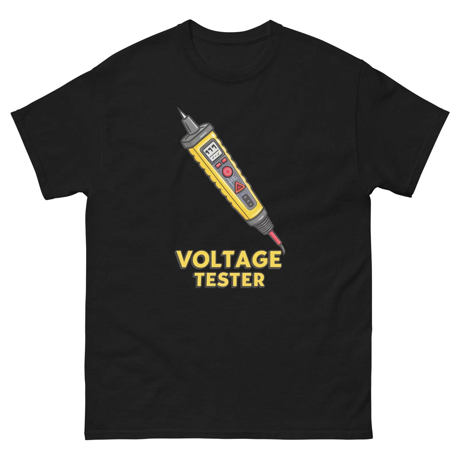 

Voltage Tester Workplace Tool Tools Construction Working T-Shirt 3XL
