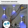 RGB Seven-Color Smart Wall Lamp: Creative Magnetic Night Light