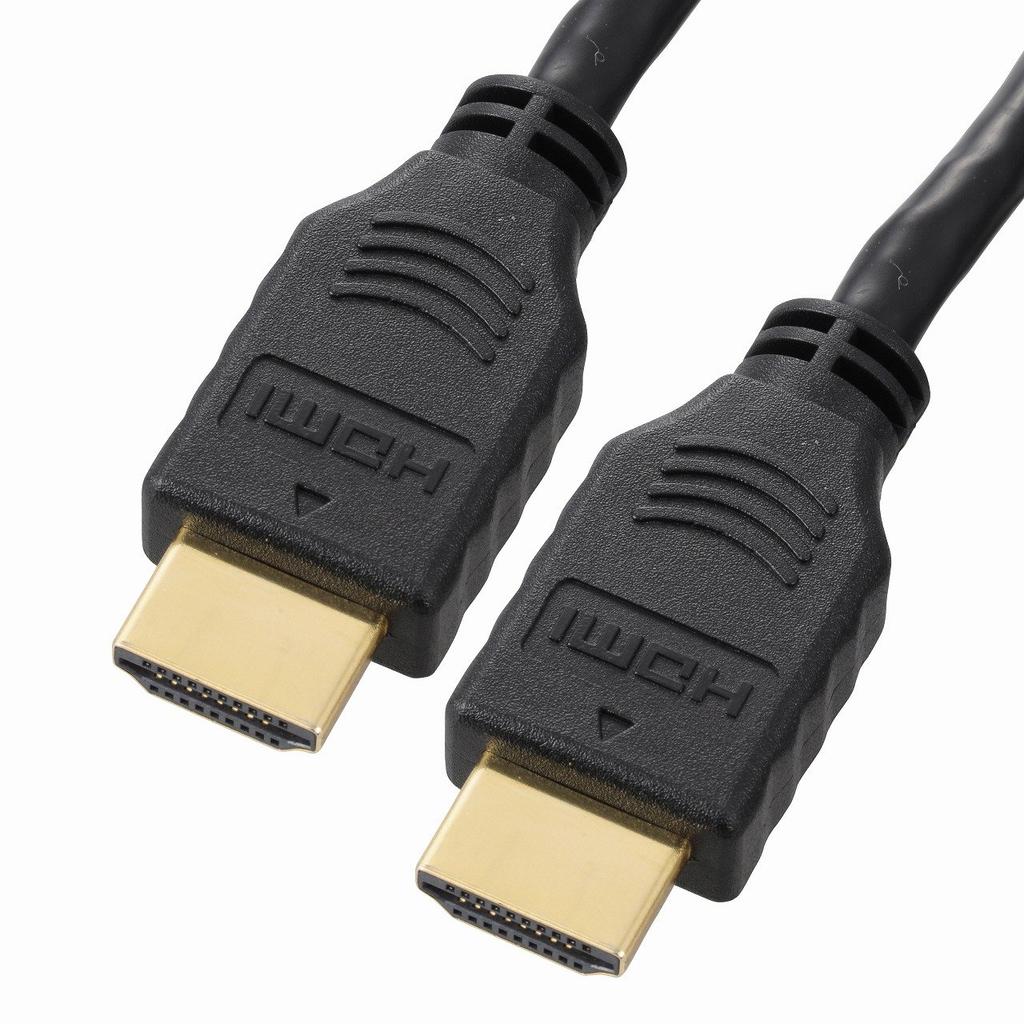 OHM HDMI Ethernet-compatible Cable, Black, 3m, VIS-C30HKP-K