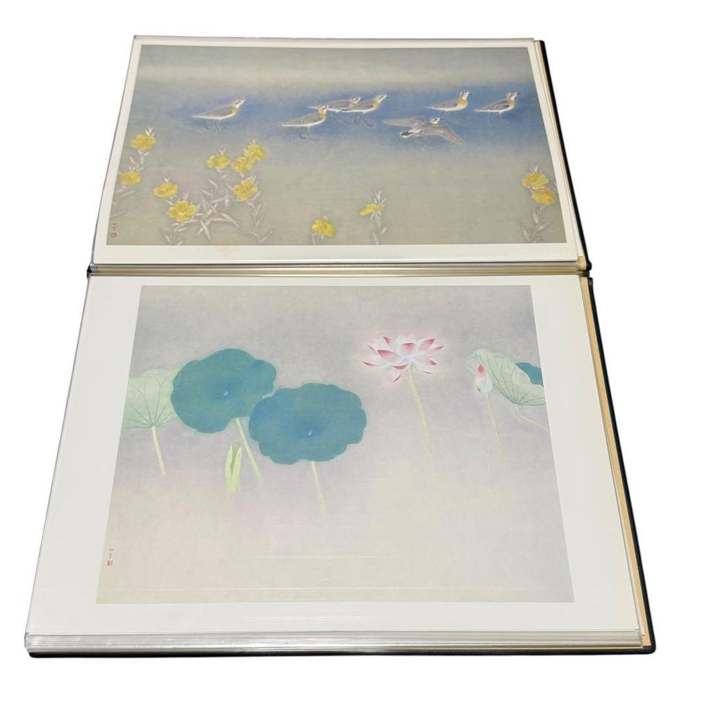 [USED] A Collection of 36 Japanese Paintings by the Great Masters, Including Shoko Uemura, Toshio Matsuo, and Others