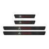Car Sticker Door Handle Protective Film with Car Door Sill Protector Sticker For Mercedes benz GLK GLA w204 W251 W463 W176