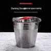 CNMF Stainless Steel Multi-Purpose Bucket with Handle
